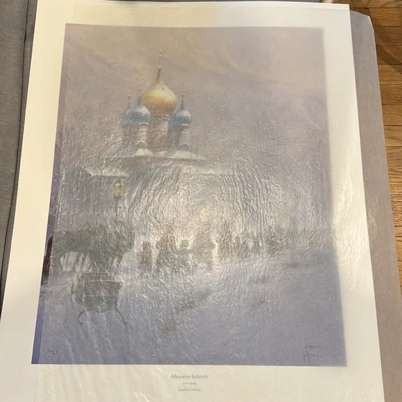 G. Harvey Print 9722 Whosoever Believeth New